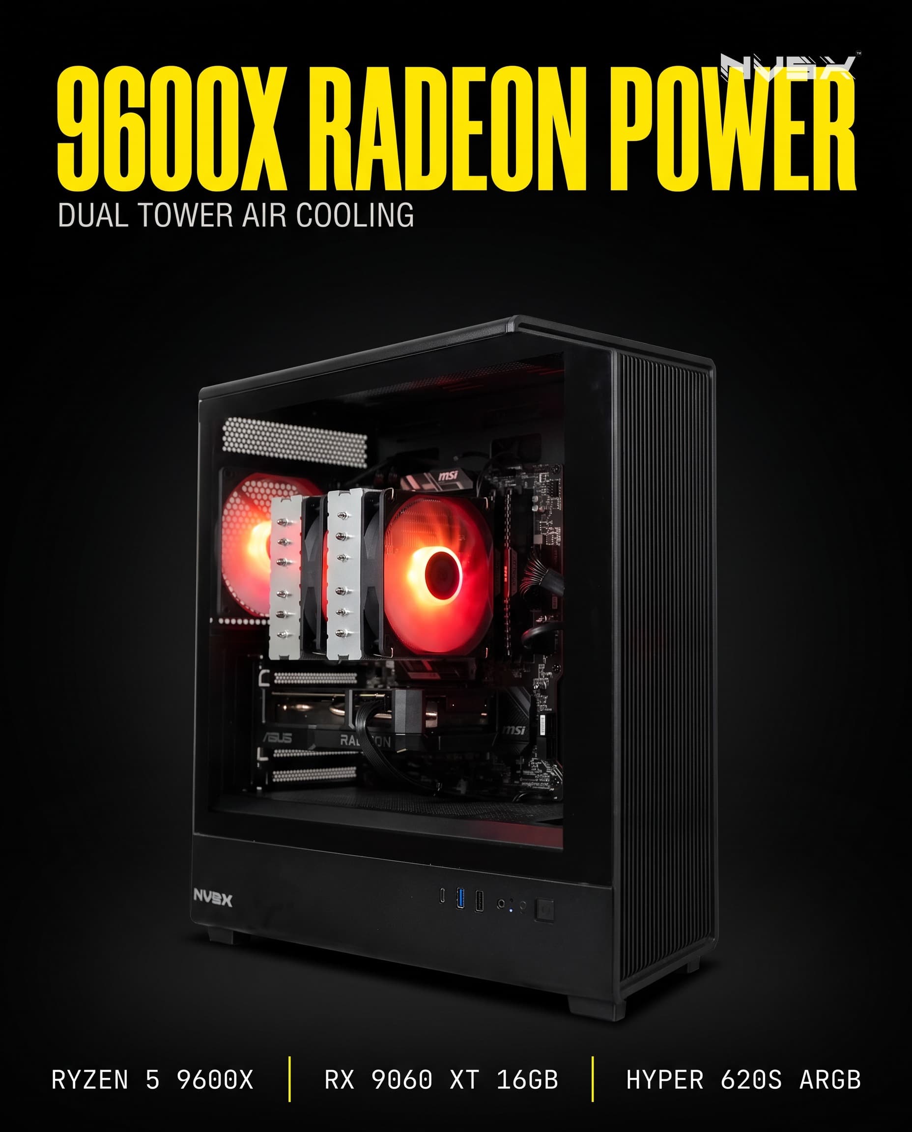 Obsidian — custom PC built by NVSX