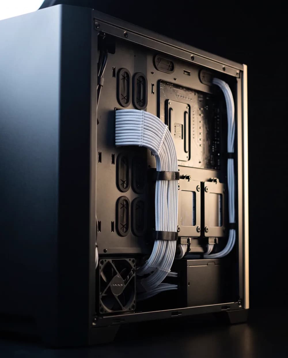 NVSX bench, stage 02: Bench-fit & cable-route
